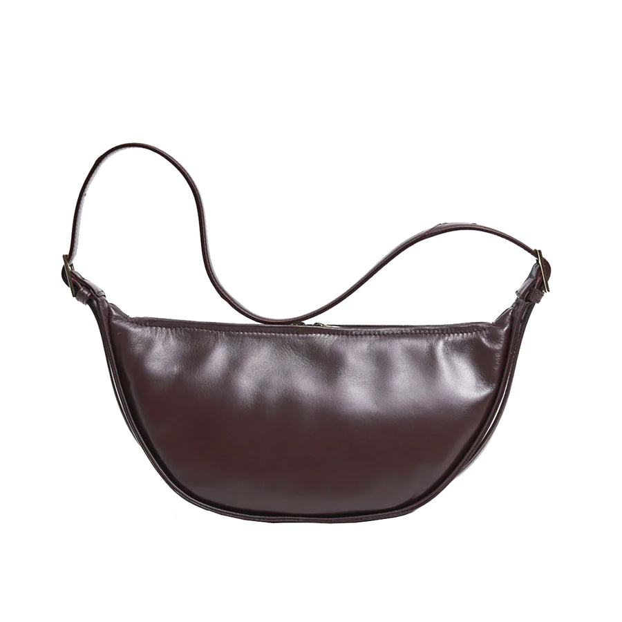 Flattered Irma Shoulder Bag Leather Burgundy