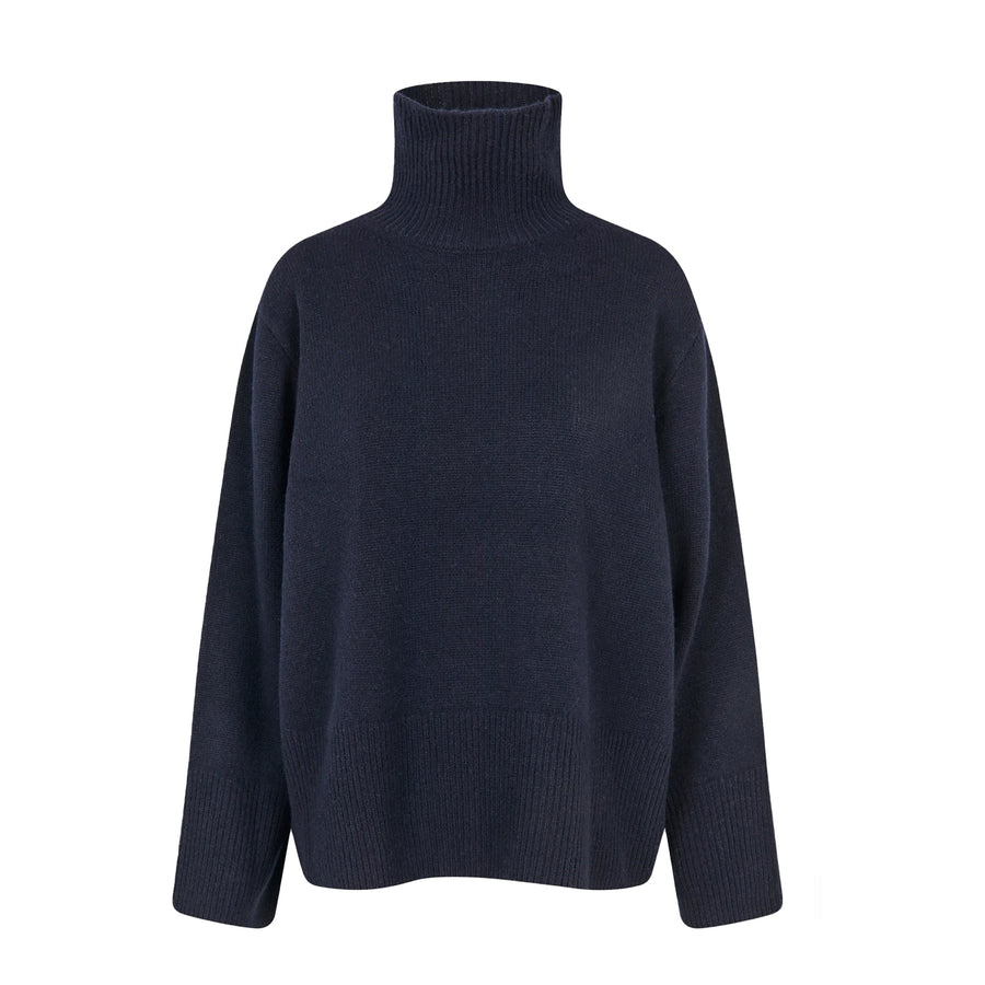 Second Female Alpha Knit Jumper Navy