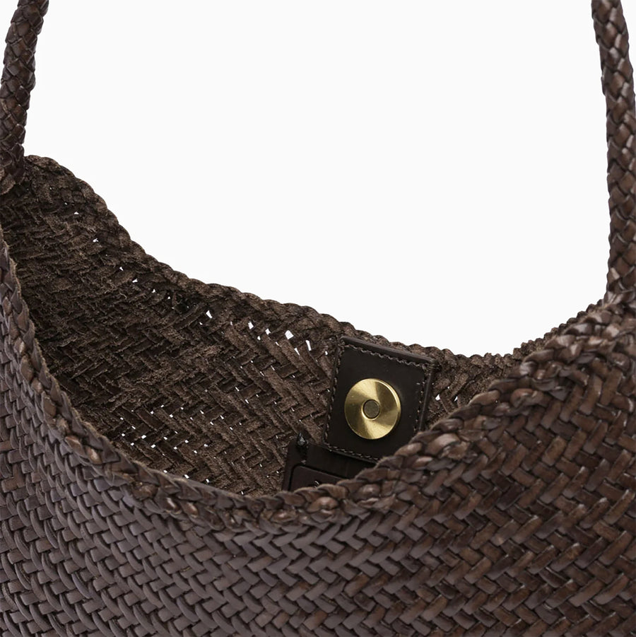 Dragon Diffusion Nova Luna Shoulder Bag Dark Brown