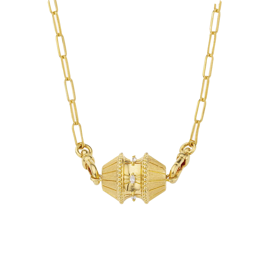 May Bay Gold Big Talisman Necklace