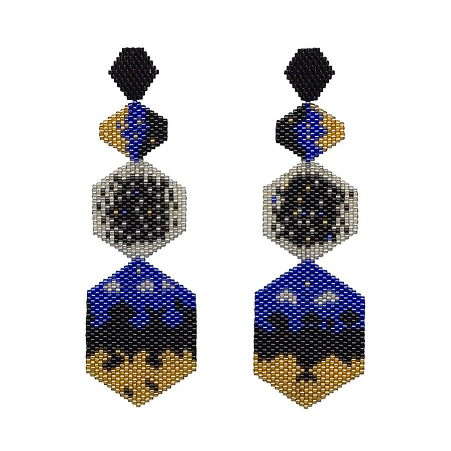 Bocanegra Aretes Earrings Van Gogh Night