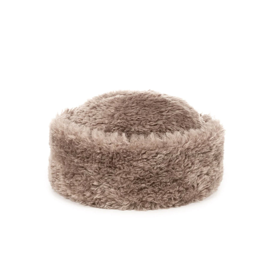 Helen More Faux Sheepskin Sherpa Hat