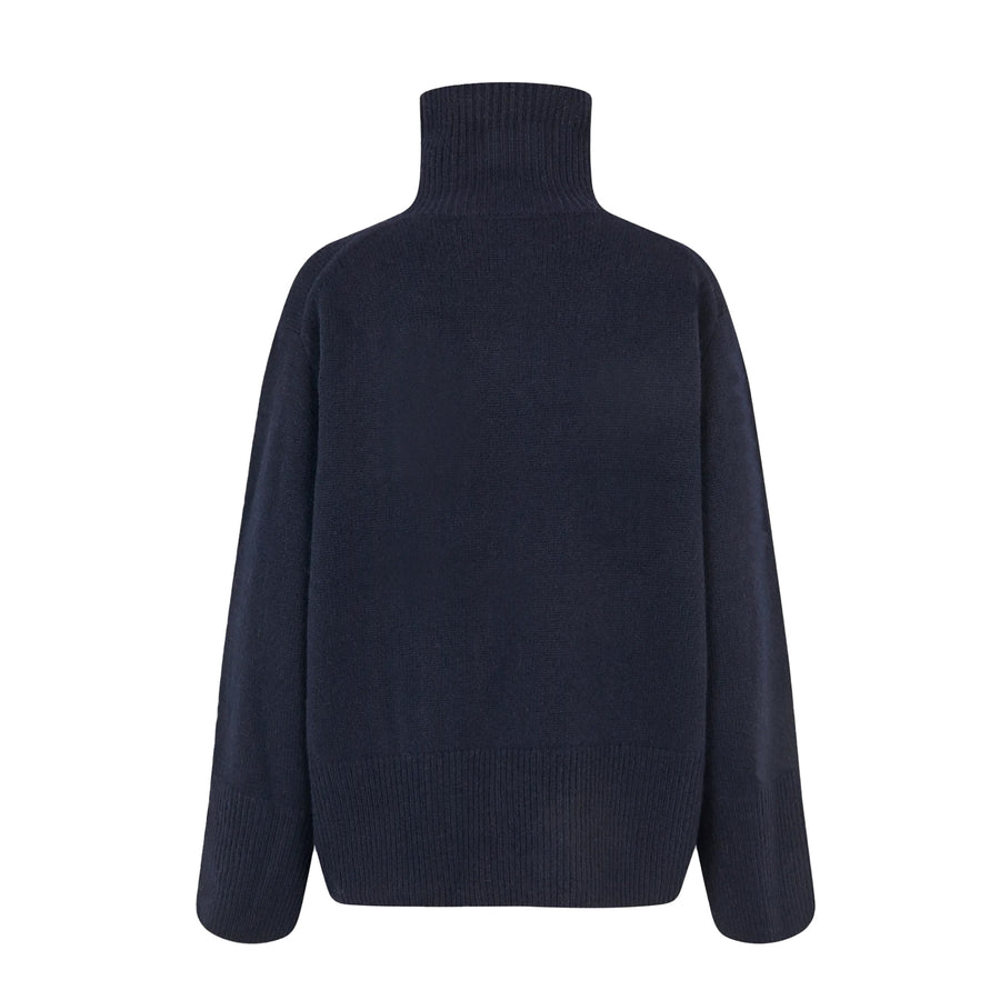 Second Female Alpha Knit Jumper Navy