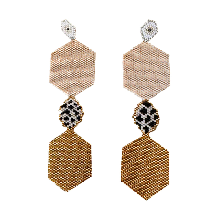 Bocanegra Aretes Earrings Golden Cow