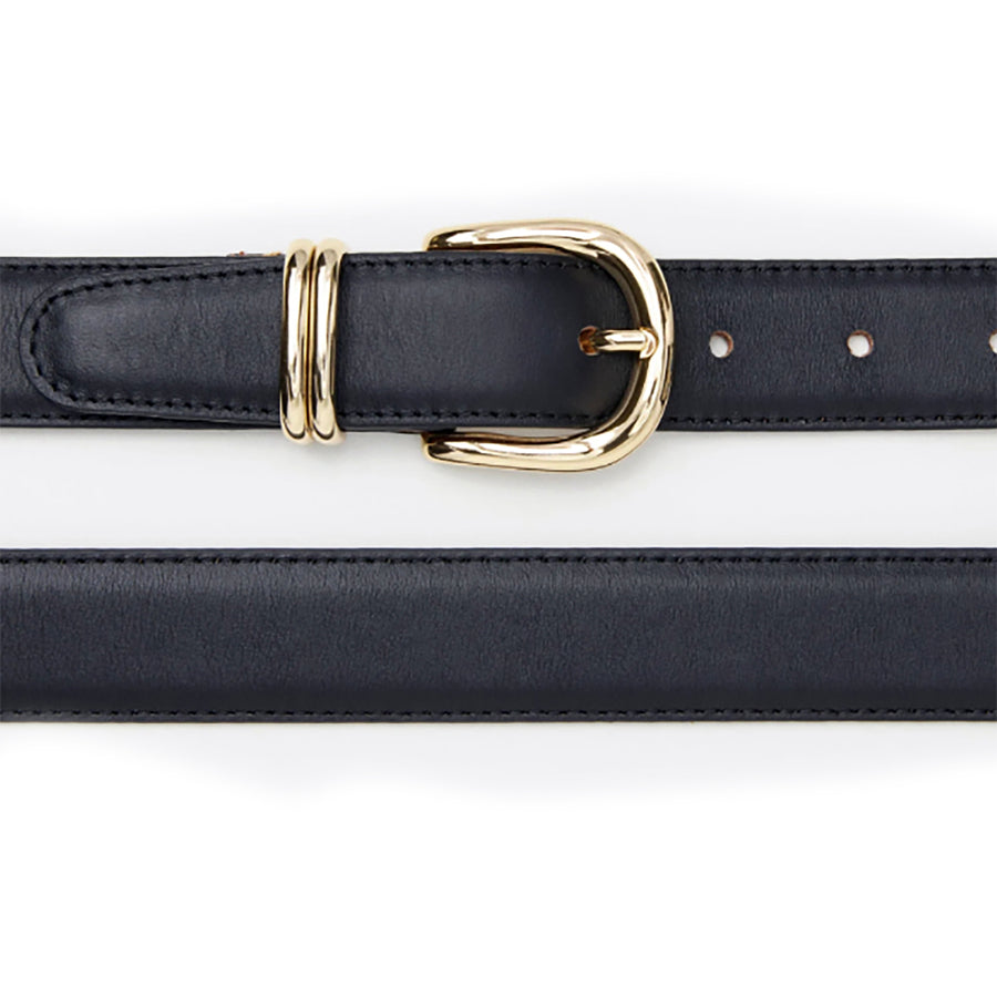 Flattered Beatrice  Belt black leather