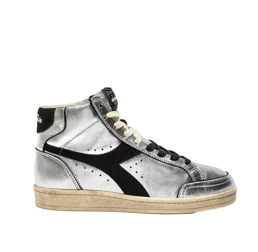 Diadora Prestige High Metal Silver