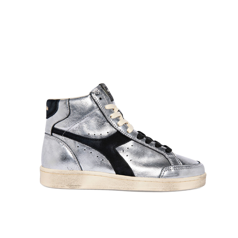 Diadora Prestige High Metal Silver