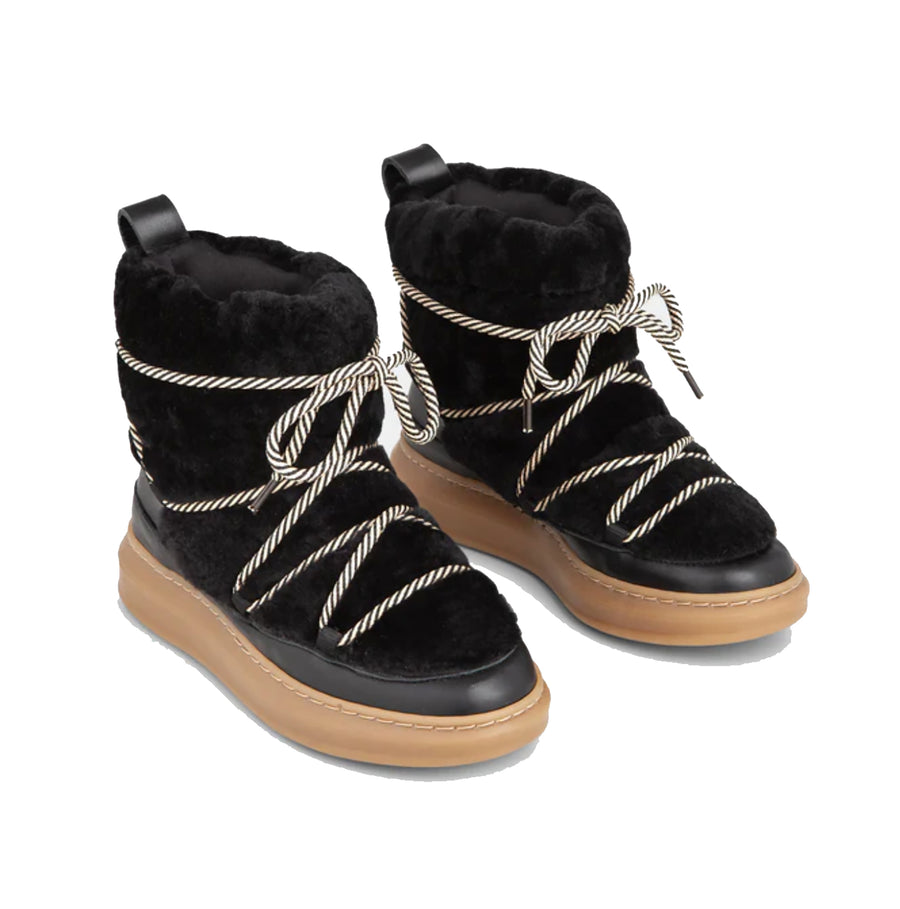 ivylee Copenhagen Lacy Black Boots