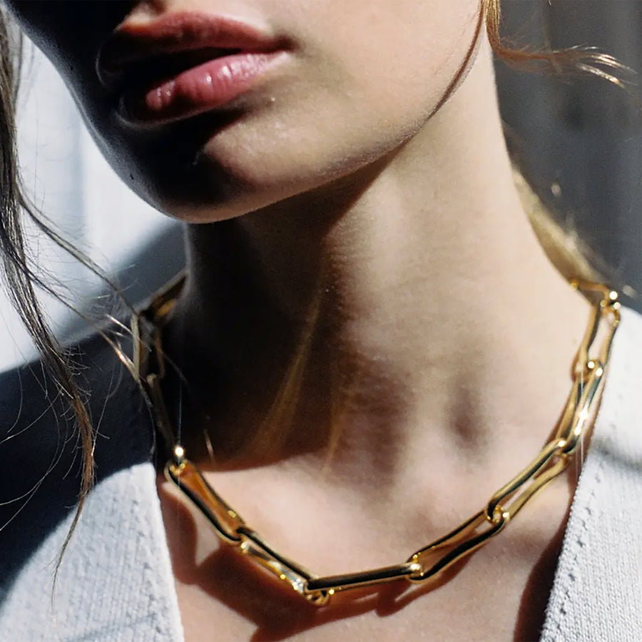 SHYLA Chucky Link Necklace