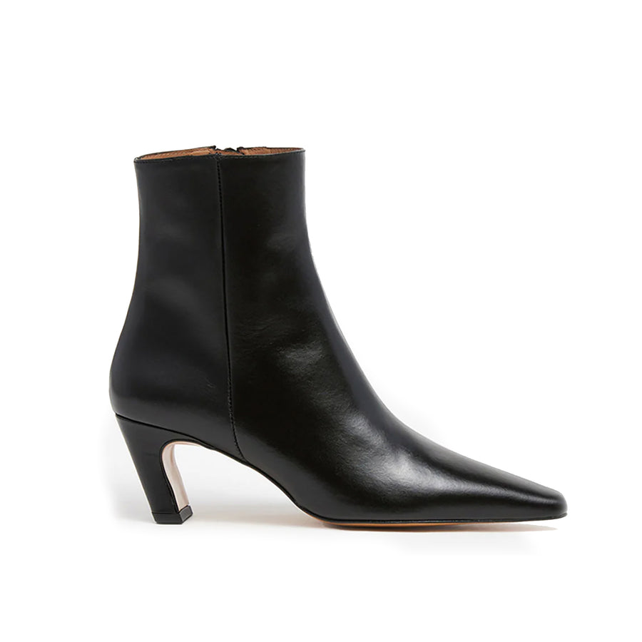 Flattered Xena  Black Leather ankle boots