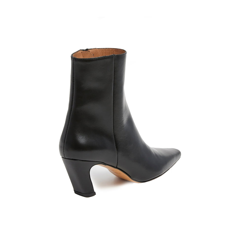 Flattered Xena  Black Leather ankle boots