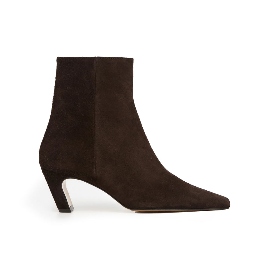 Flattered Xena Cioccolate Suede ankle boots
