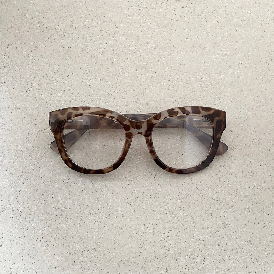 by LC studio Brown Animalier Reading glasses - the store London